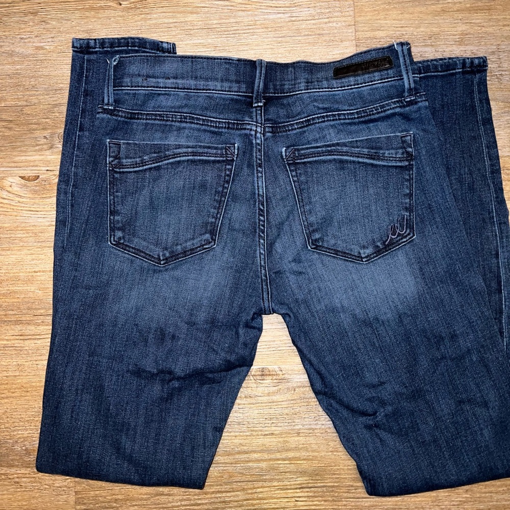 Express Dark Wash Skinny Jeans